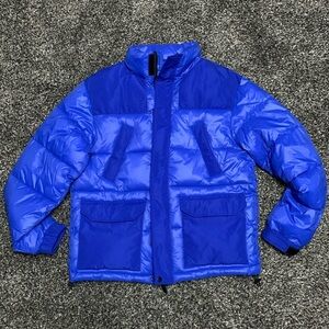 Hudson Blue Puffer Coat Sz M